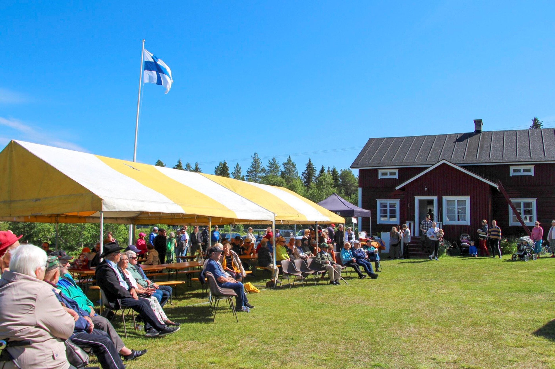 Savukoski-päivät 2024 Puistola (kuva Esa  Keskinen)